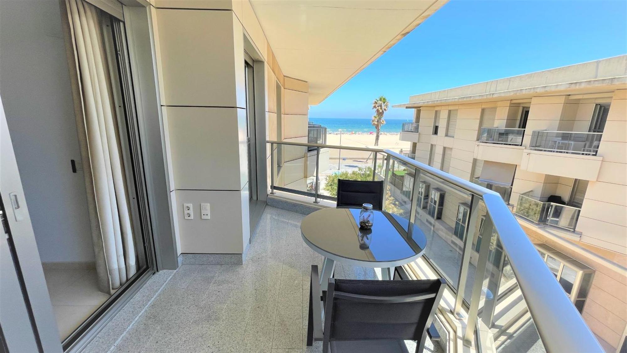 Beach Valencia Luxury A40-35 Apartment With Terrace And Sea Views 外观 照片