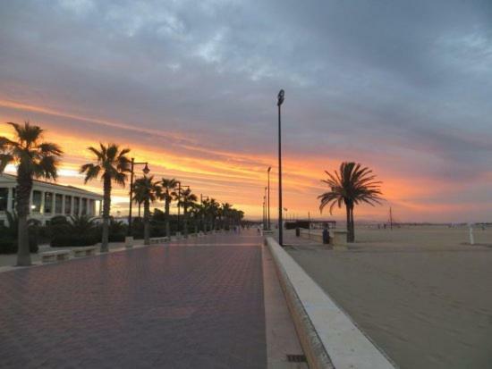 Beach Valencia Luxury A40-35 Apartment With Terrace And Sea Views 外观 照片
